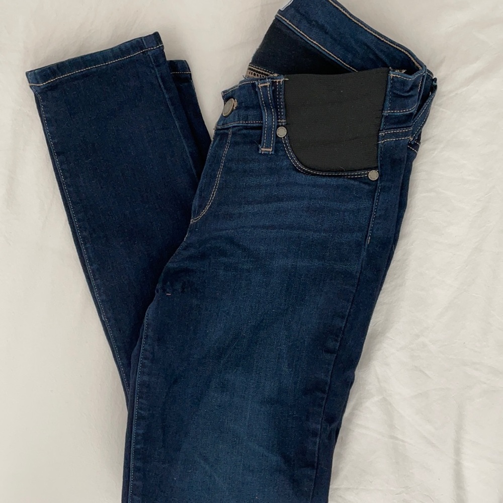PAIGE Verdugo Ankle Maternity Jeans (Sz 25)
